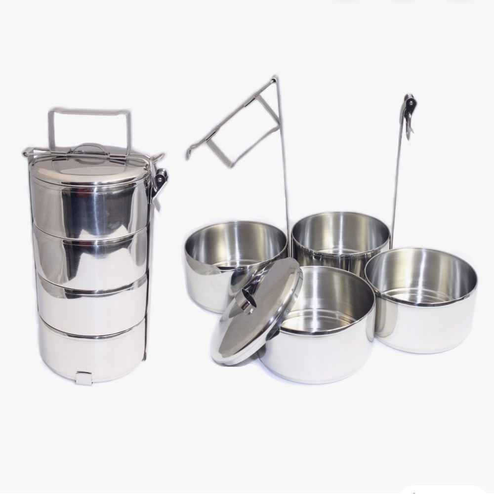 NWT Zebra Thailand High Quality
Stainless Steel Tiffin Food Carrier